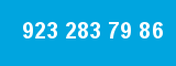 923 283 79 86 923 283 79 86